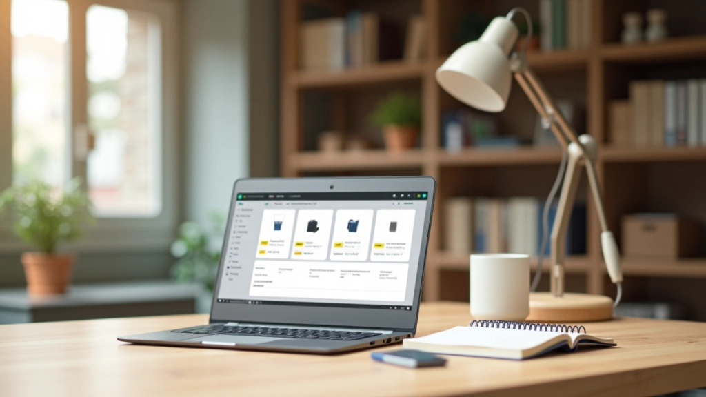 Interface Etsy montrant les listings de produits automatisés