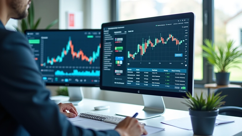 Espace de travail moderne avec systèmes automatisés de revenus