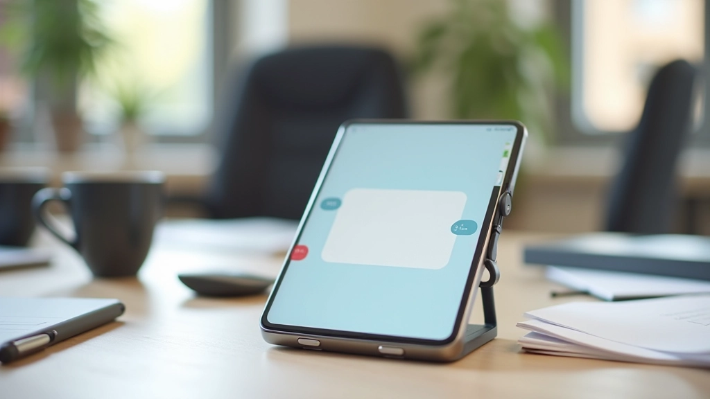 Téléphone affichant un chatbot de vente en action